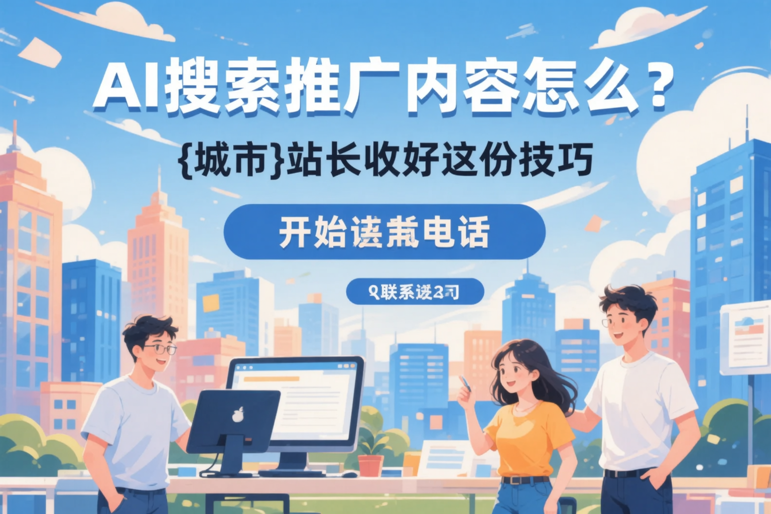 AI搜索推广内容怎么写？哈尔滨站长收好这份技巧