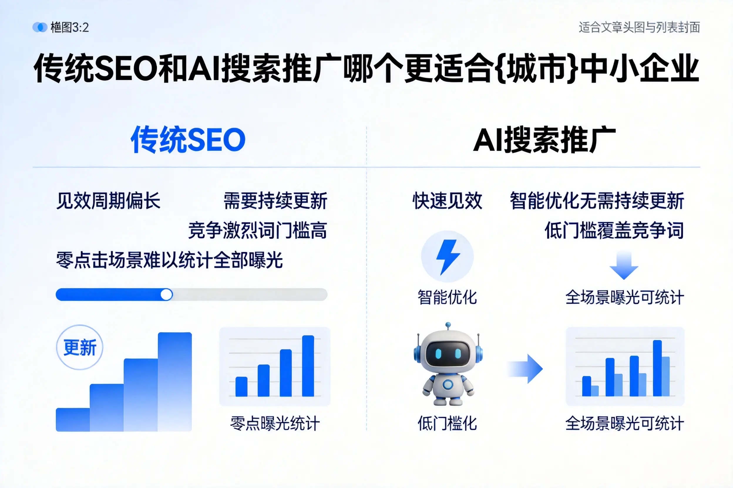 传统SEO和AI搜索推广哪个更适合哈尔滨中小企业