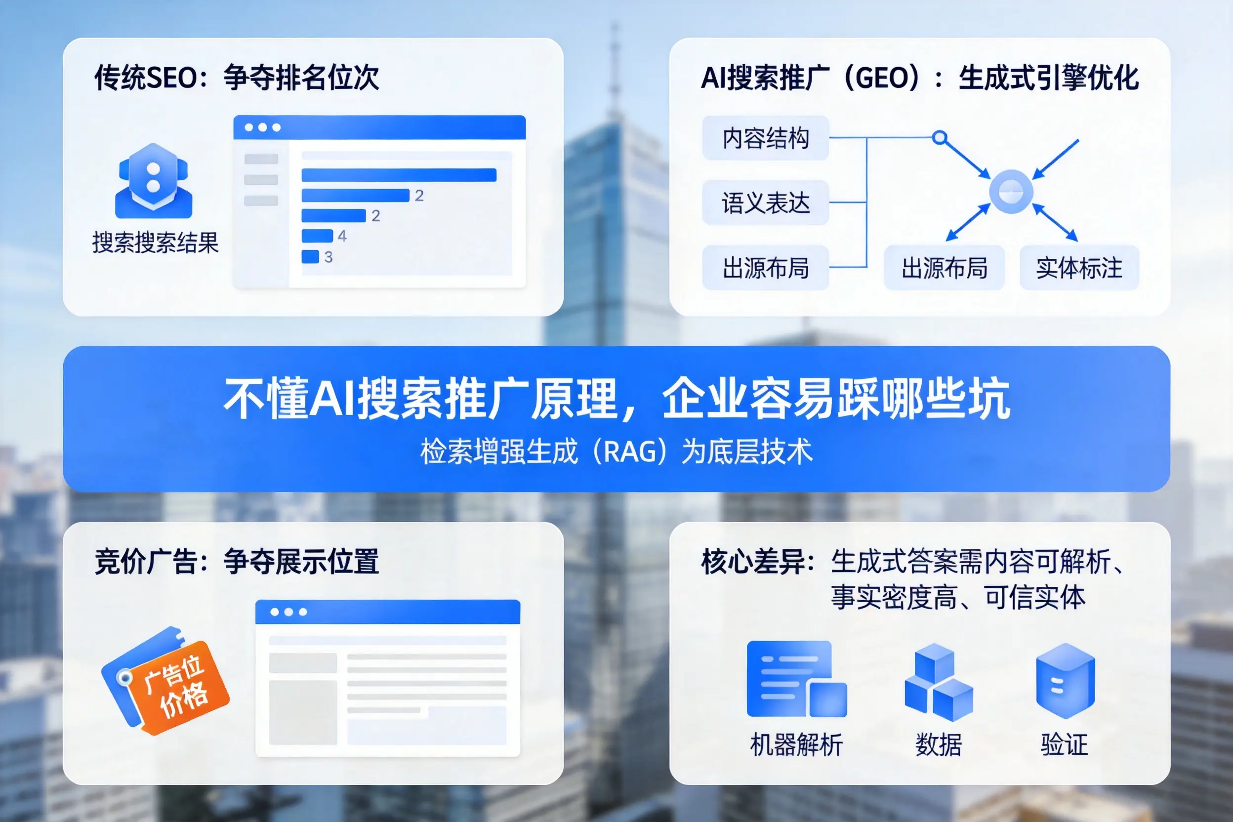 不懂AI搜索推广原理，哈尔滨企业容易踩哪些坑