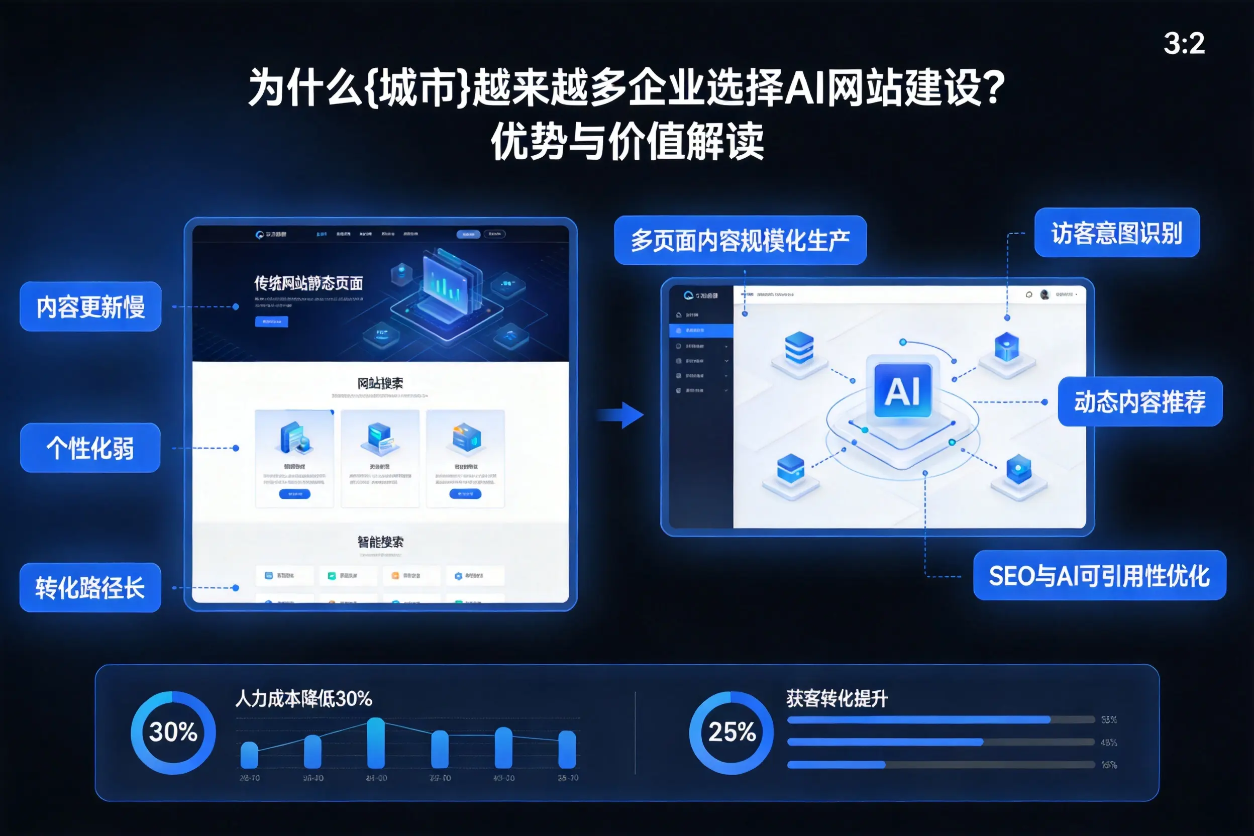 为什么哈尔滨越来越多企业选择AI网站建设？优势与价值解读