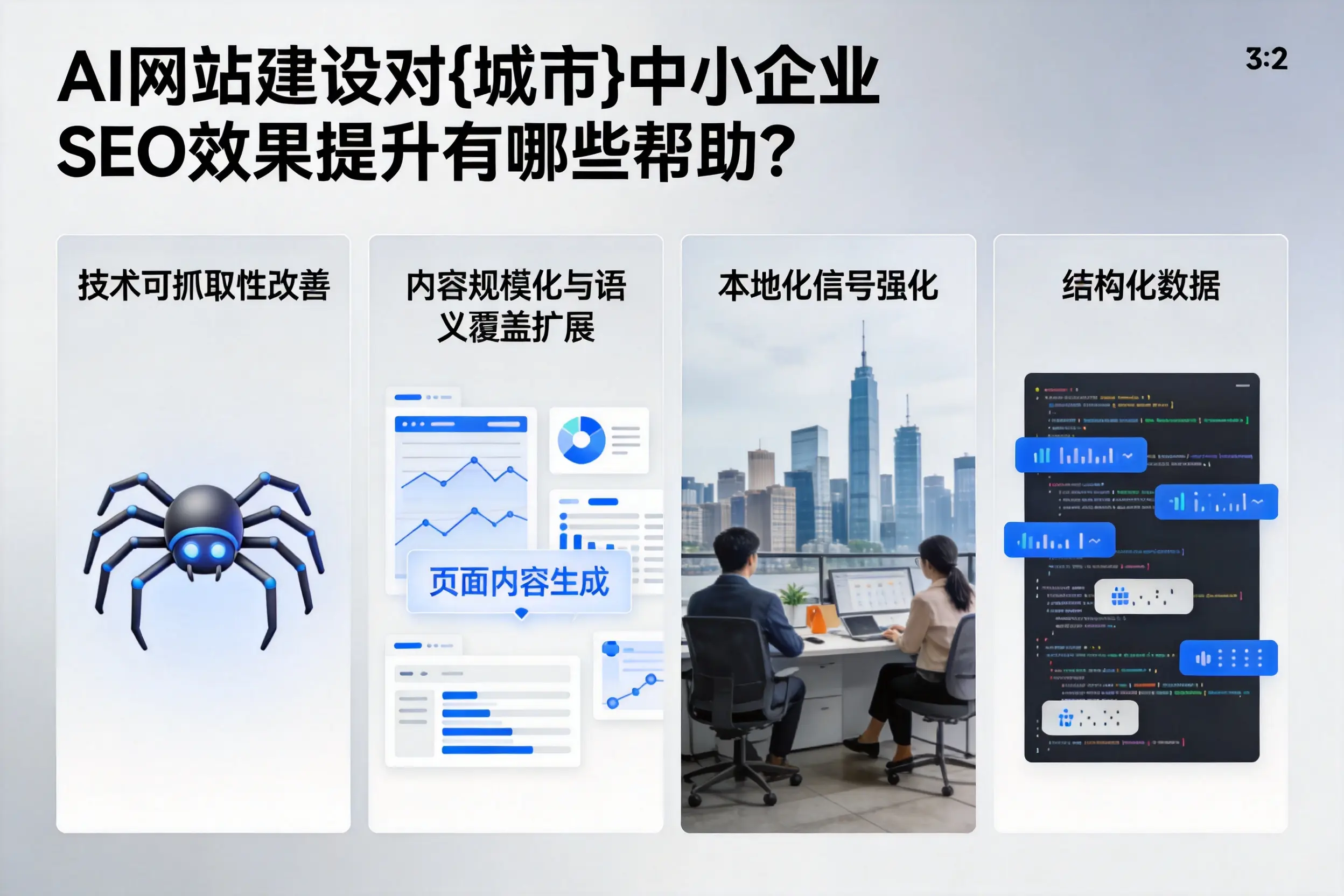 AI网站建设对哈尔滨中小企业SEO效果提升有哪些帮助？