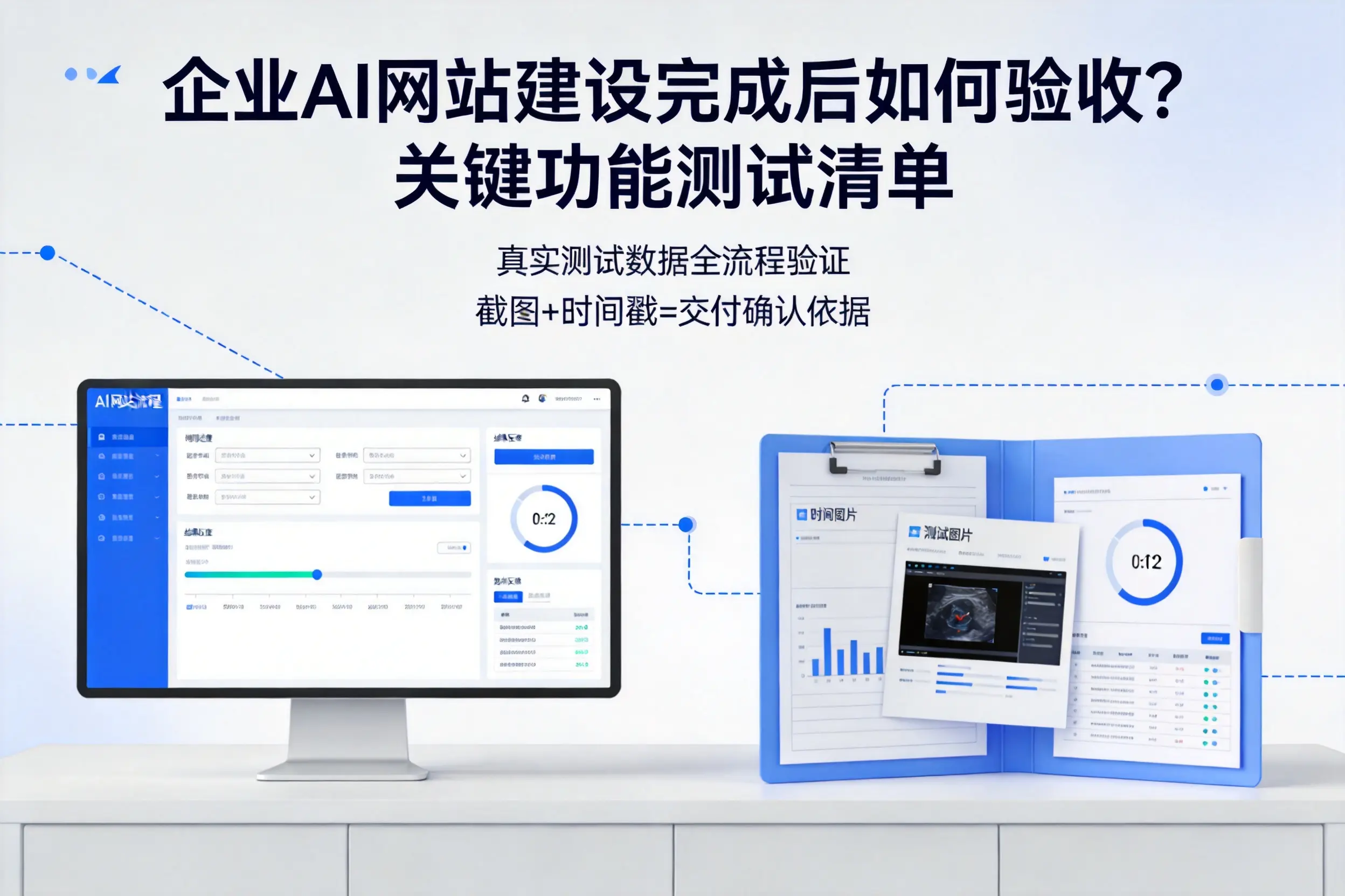 哈尔滨企业AI网站建设完成后如何验收？关键功能测试清单